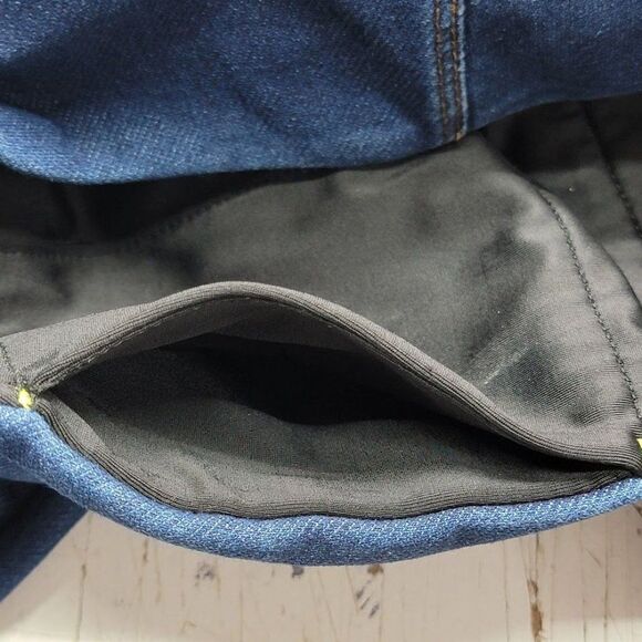 Lysse Maternity Bootcut Jeans Size Small Medium Wash Wash Blue Denim 27X26 - Picture 7 of 10